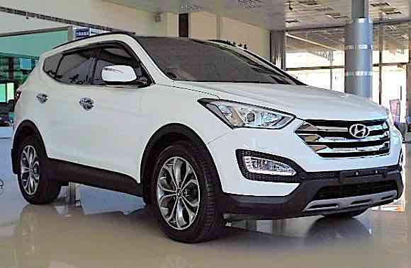 現代SANTAFE 2.2 柴油 全景天窗