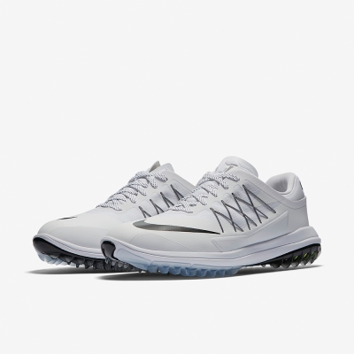 NIKE GOLF LUNAR 高爾夫球鞋-白866107-100