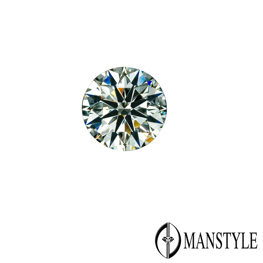 MANSTYLE GIA 0.50ct E-SI1八心八箭裸鑽