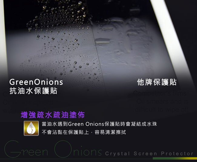 美國Green Onions Apple iPad Air 抗油水保護貼