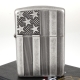 【ZIPPO】美系~U.S. Flag-美國國旗圖案深刻打火機(ARMOR裝甲) product thumbnail 1