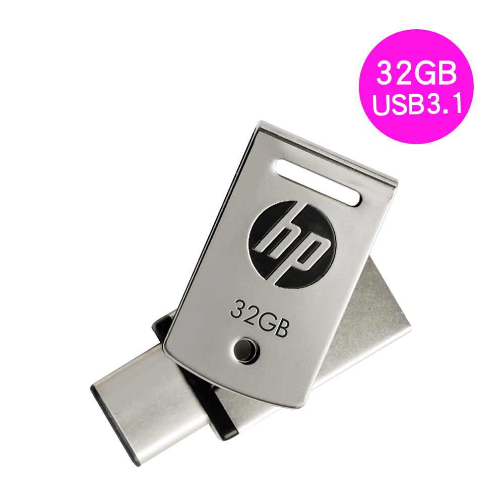 HP X5000M 32GB USB3.1 Type C OTG 雙用隨身碟