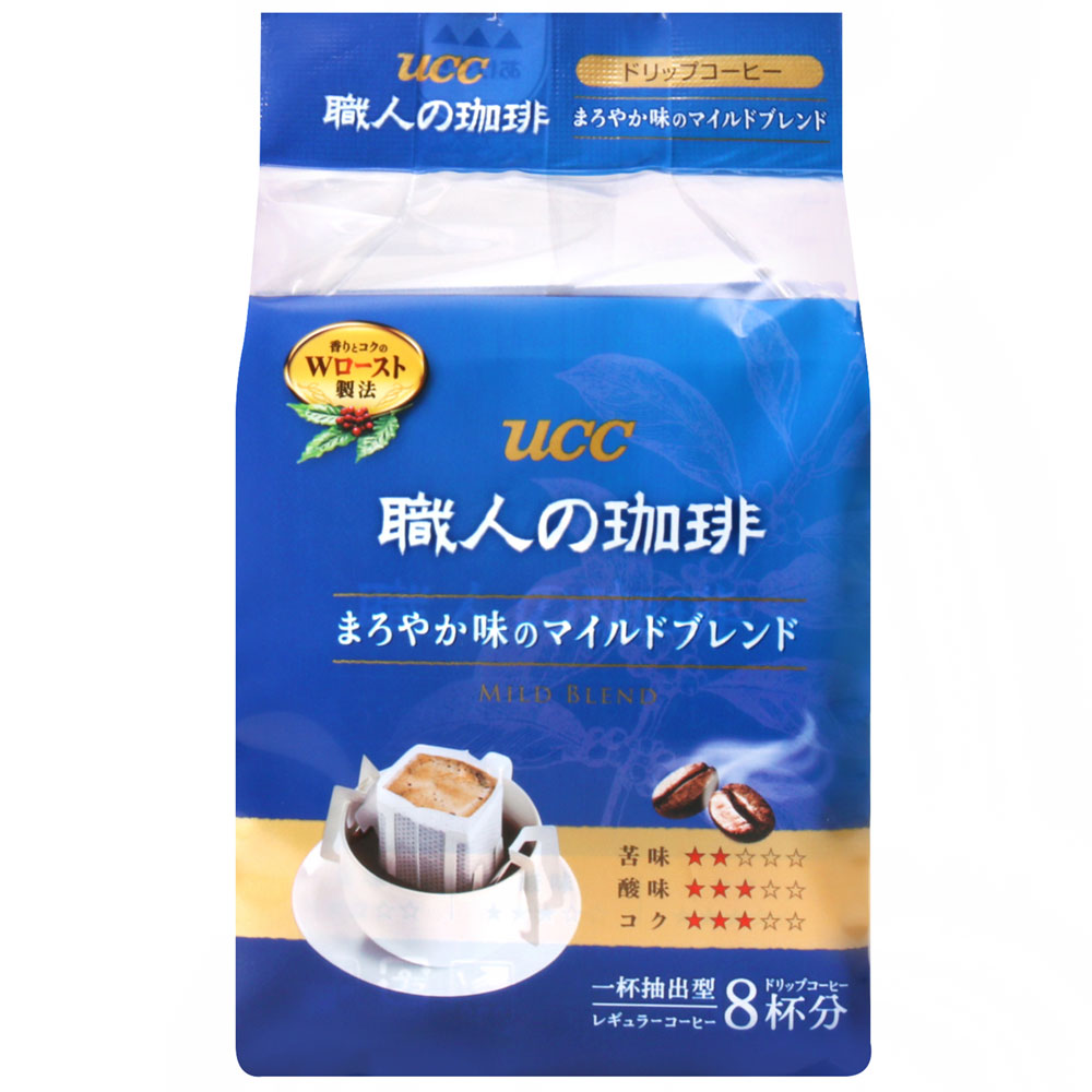 UCC 職人濾式咖啡-柔和香醇(7gx8入)