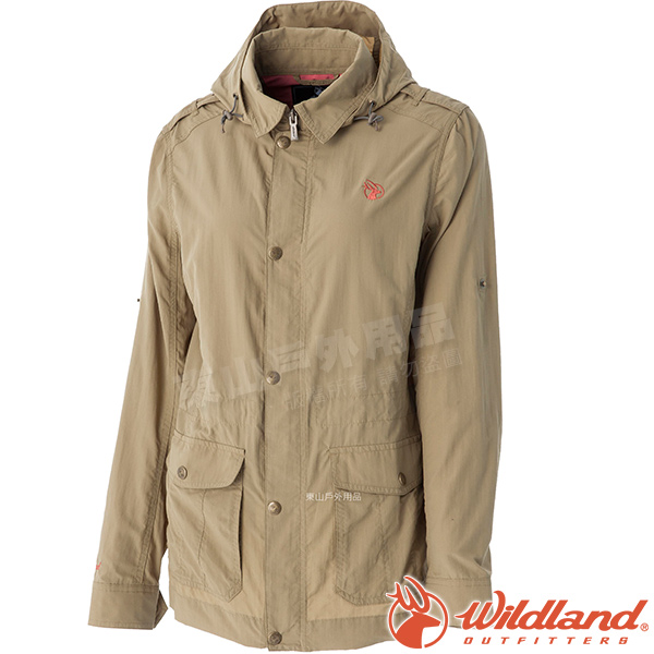 Wildland 荒野 0A51909-82卡其 女 Supplex抗UV外套