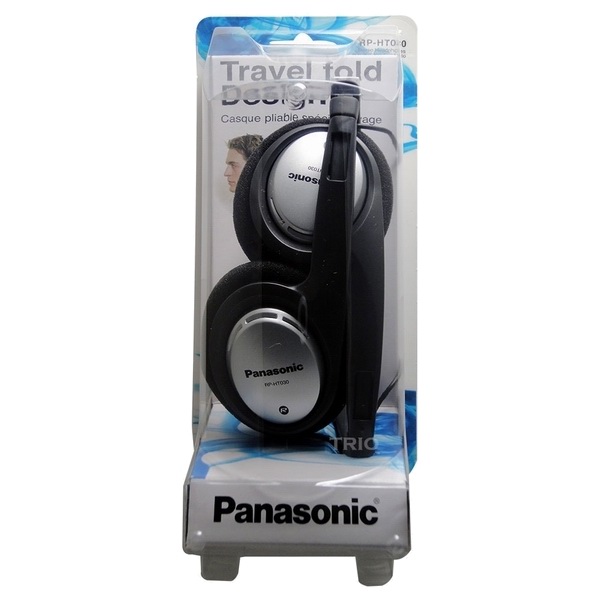 Panasonic頭戴式可折疊耳機RP-HT030