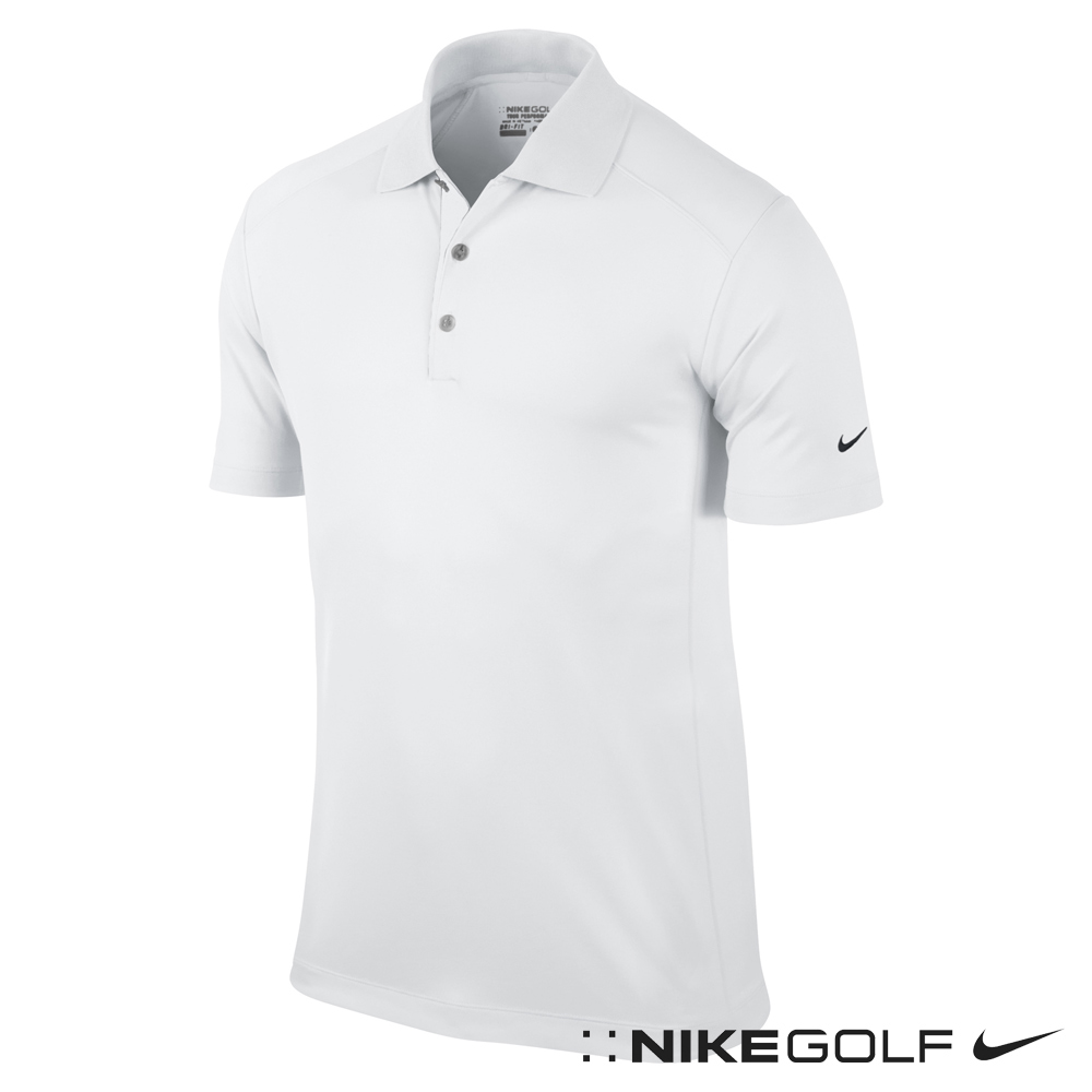 NIKE GOLF 快速排汗抗UV針織衫 #579900 (白)