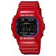 G-SHOCK 襲捲衝浪月相潮汐休閒電波錶(GWX-5600C-4)-黑x紅/42.8mm product thumbnail 1