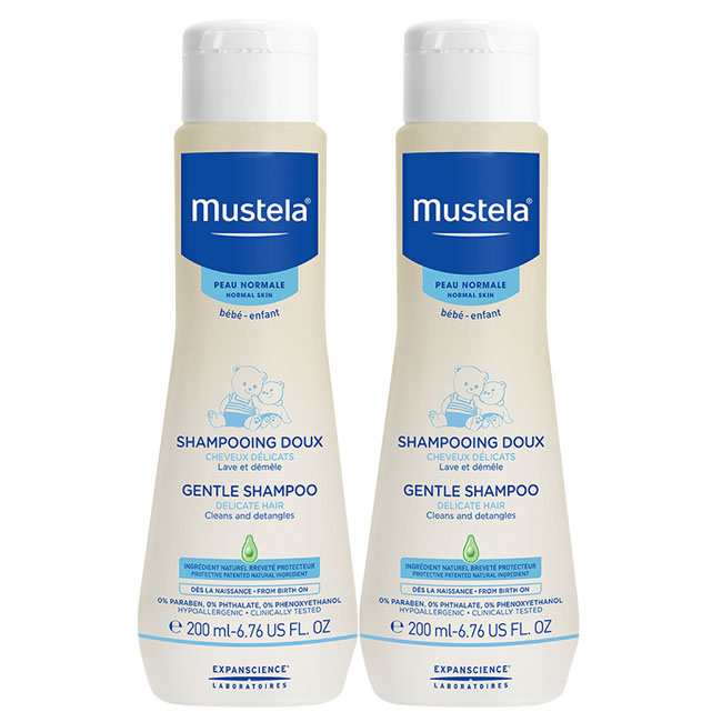 Mustela慕之恬廊 慕之幼溫和潔髮露200ml(2入組)