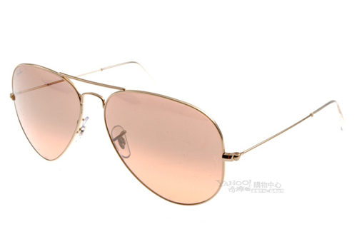 RAY BAN太陽眼鏡 經典品牌/金-粉色#RB3025 0013E大版
