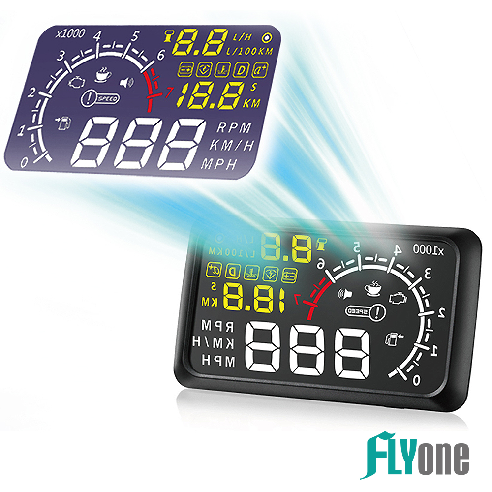 FLYone RM-H3 HUD OBD2 抬頭顯示器-急速配