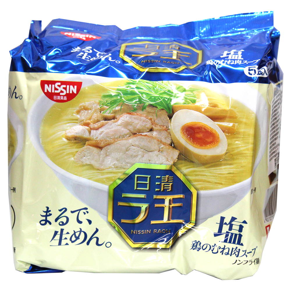 日清 麵王5食包麵-鹽味(480g)