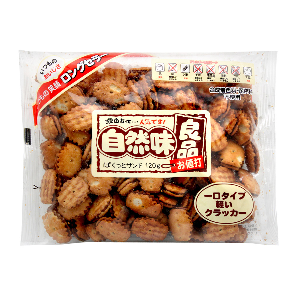 #松永製果 一口夾心餅乾(120g)