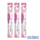 日本EBISU-Hello Kitty 6歲以上兒童牙刷×3入-顏色隨機 product thumbnail 1