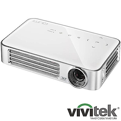 福利品-Vivitek Qumi Q6 LED無線時尚微型投影機(白)