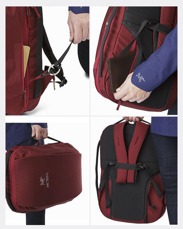 Arcteryx 始祖鳥 24系列 Blade 20L 多功能電腦後背包 灰