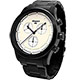 elegantsis Clasic Fashion 城市玩家計時腕錶-米白x黑/44mm product thumbnail 1