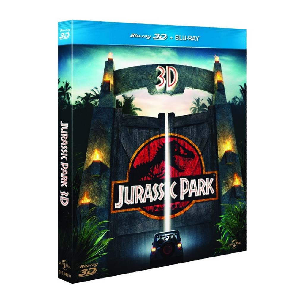 侏羅紀公園  (3D+2D) Jurassic Park  雙碟版  藍光  BD