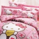 鴻宇 美國棉 抗菌 HelloKitty 繽紛甜心-雙人床包三件組 product thumbnail 1