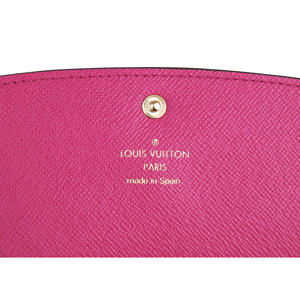 Louis Vuitton Monogram Canvas Hot Pink Emilie Wallet M41943