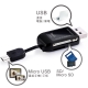 E-books T21 Micro USB+USB雙介面OTG讀卡機 product thumbnail 1