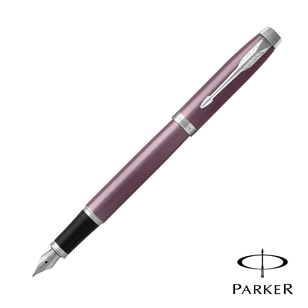 PARKER 派克 NEW IM 香檳紫白夾 鋼筆