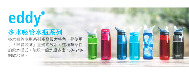 《CAMELBAK》兒童吸管運動水瓶 帥氣鯊魚 400ml (CB1274412040)