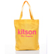 kitson  經典LOGO購物袋/托特包  黃 product thumbnail 1