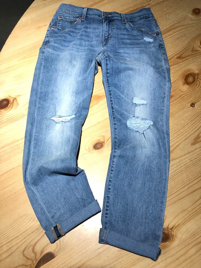 Levis 女款 男友褲 中腰寬鬆版牛仔長褲 Cool Jeans涼感丹寧