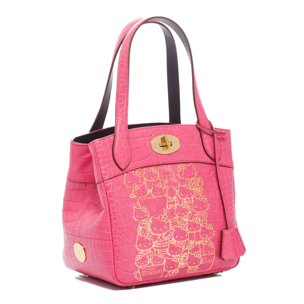 A.D.M.J.  KITTY&MIMMY VERA TOTE BAG(PINK)