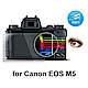 D&A Canon EOS M5 相機專用日本抗藍光9H疏油疏水增豔螢幕貼 product thumbnail 1