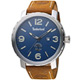 Timberland 木紋之跡時尚腕錶-藍x棕色錶帶/50mm product thumbnail 1