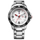 TOMMY HILFIGER 逆戰空間潮流腕錶-銀/46mm product thumbnail 1