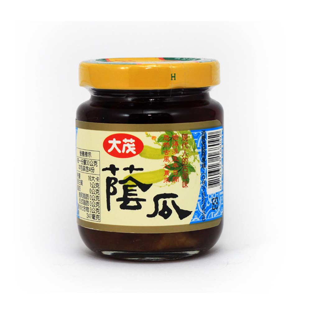 大茂 蔭瓜玻璃瓶(120gx6瓶)