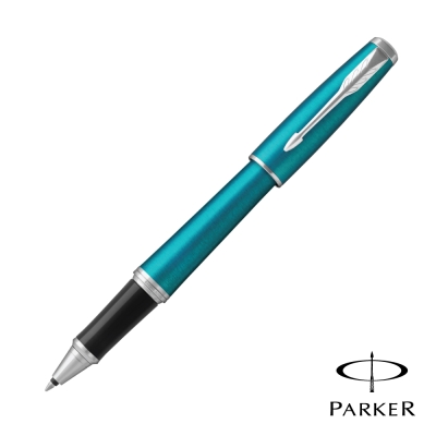 PARKER 派克 URBAN 紳士 綠松石白夾 鋼珠筆