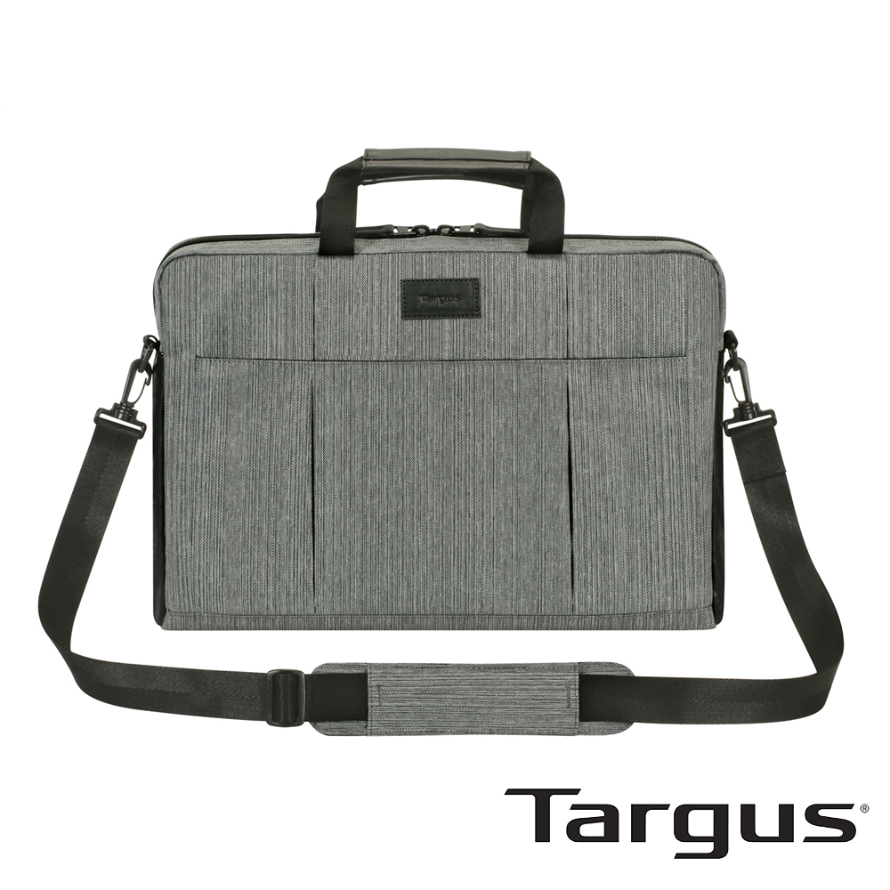 Targus CitySmart II 15.6 吋隨行電腦側背包 (灰色)