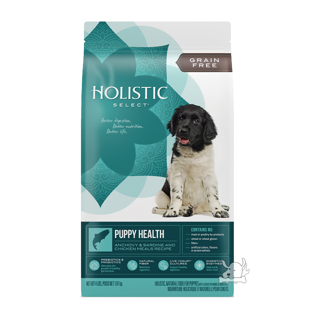 Holistic Select 活力滋 無穀幼犬 二種魚健康成長配方 4磅 X 1包