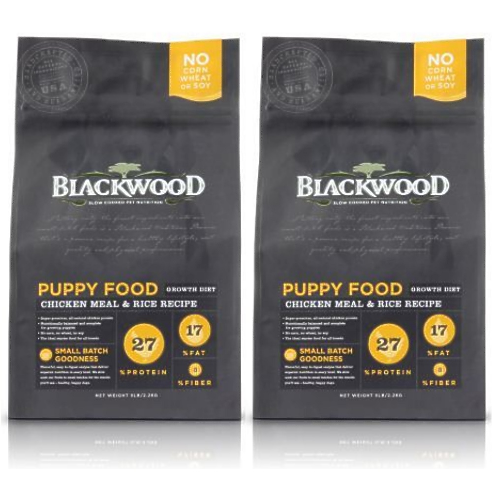 BlackWood 柏萊富 特調幼犬 雞肉+米 5磅 2包