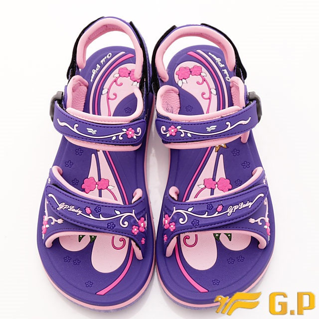 GP時尚涼拖-花漾兩穿涼鞋款-EI687W-41紫(女段)