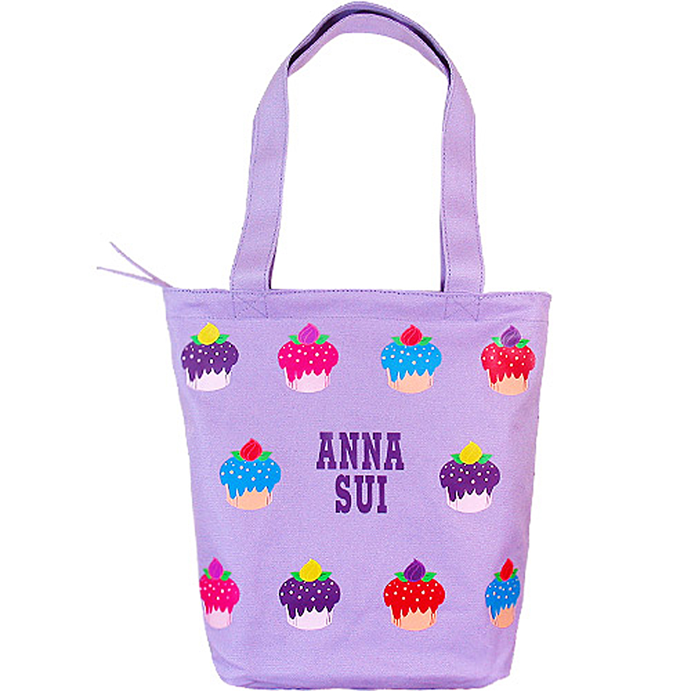 ANNA SUI 安娜蘇 紫戀甜心手提包