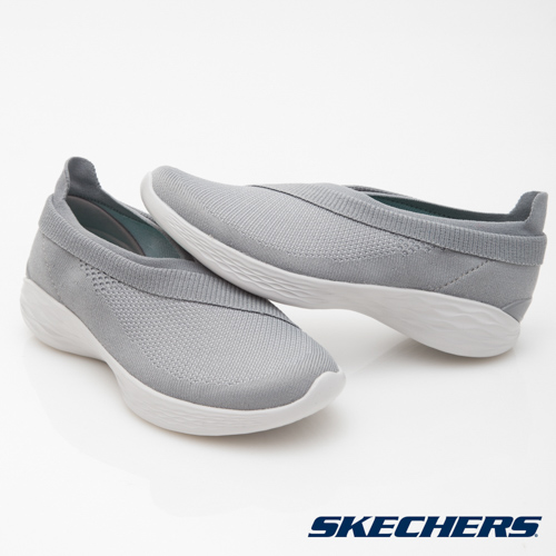 SKECHERS (女) 健走系列 YOU - 14955GRY