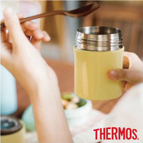 THERMOS 膳魔師 不鏽鋼真空保溫罐食物罐0.3L