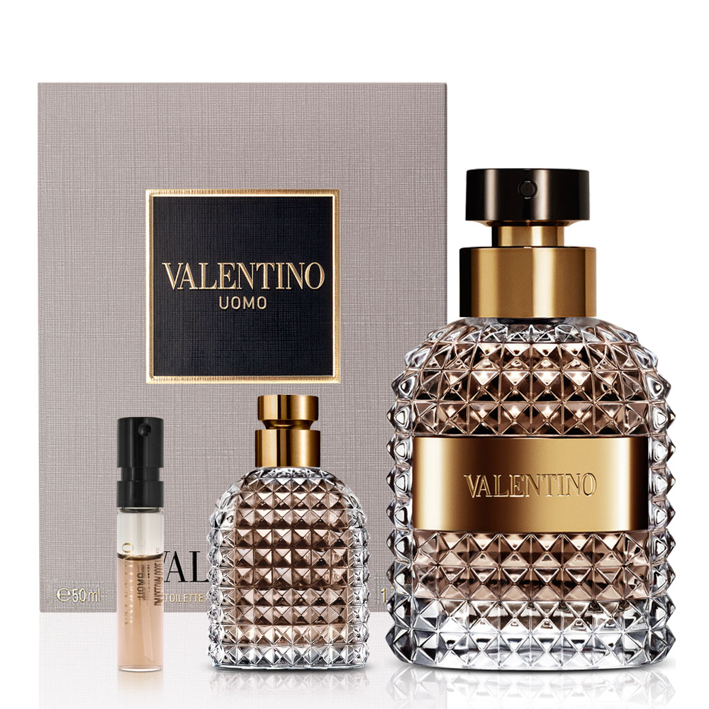 Valentino Uomo 同名男性淡香水(50ml)-送品牌小香&針管