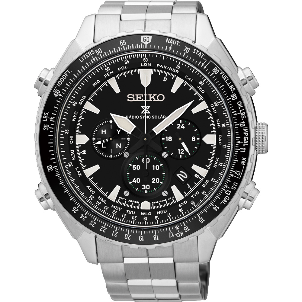 SEIKO 精工  PROSPEX 電波修正功能計時功能(SSG001P1)-46mm