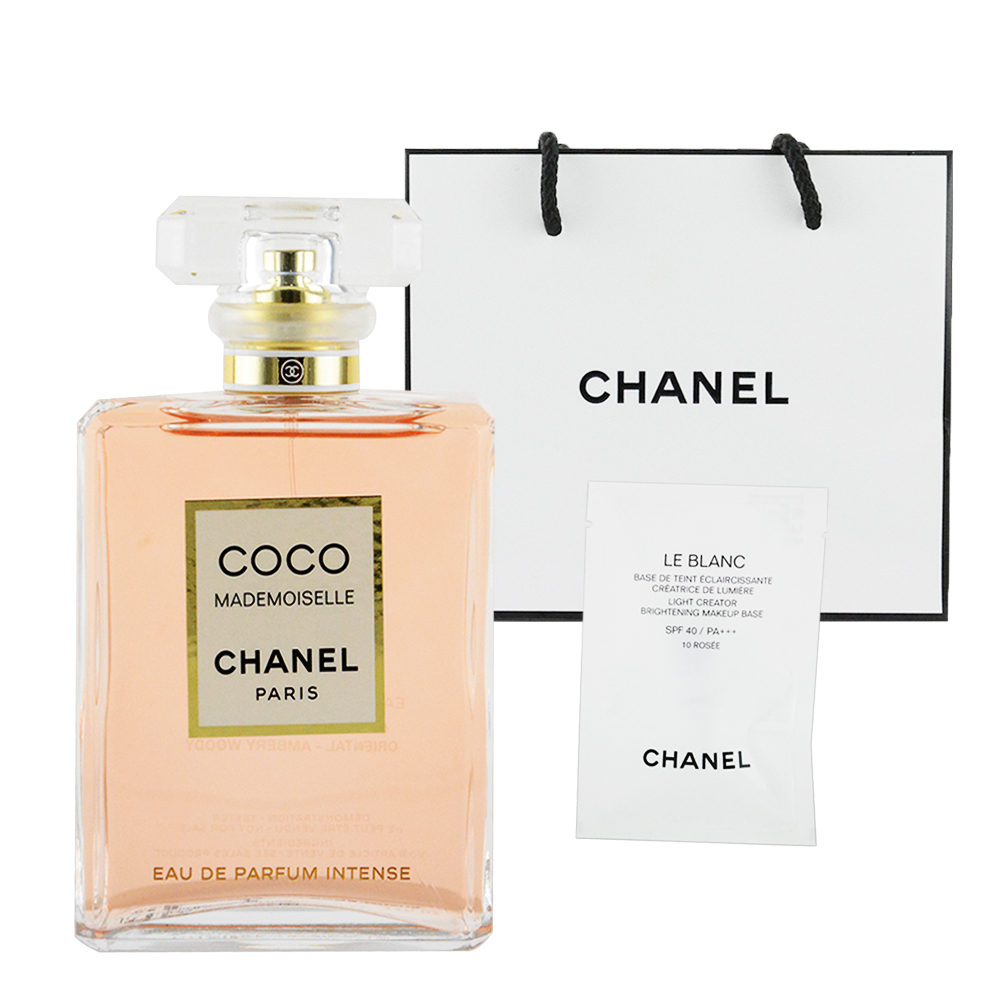 CHANEL香奈兒 摩登COCO魅惑印記 香水 100ml + 提袋及美妝小物