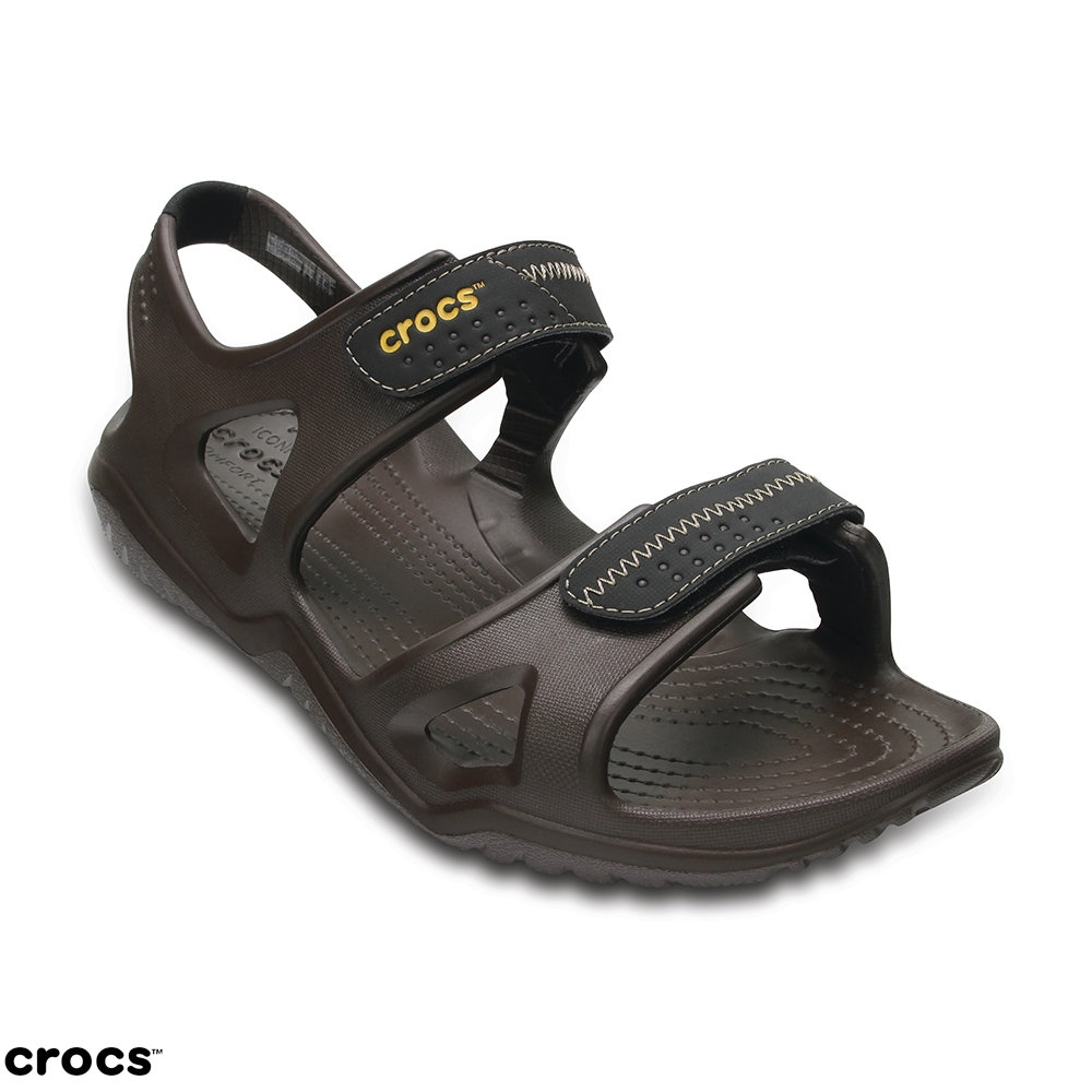 Crocs 卡駱馳 (男鞋) 男士激浪涉水涼鞋 203965-23K