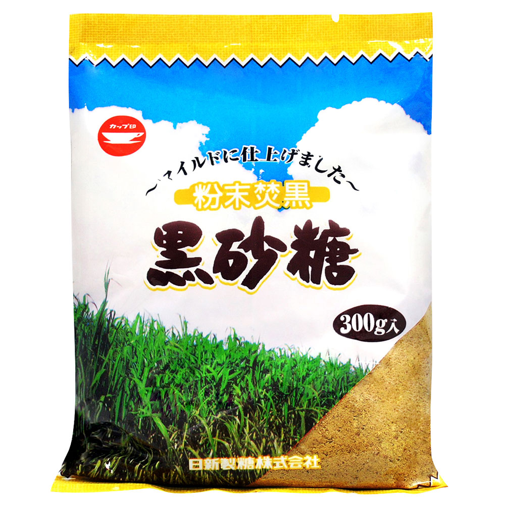 日新製糖 焚黑黑砂糖-粉狀(300g)