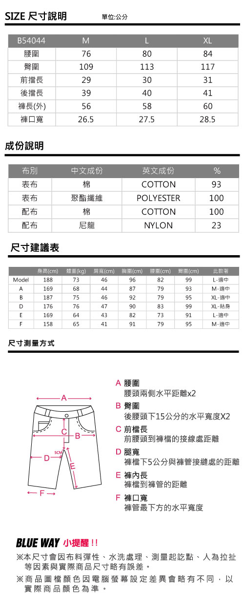 鬼洗 BLUE WAY 潮流鬼洗-鬼洗新多口袋印花短褲