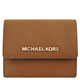 MICHAEL KORS JET SET防刮牛皮零錢/短夾(焦糖色) product thumbnail 1