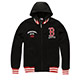 MLB-波士頓紅襪隊鋪棉連帽針織棒球外套-黑(男) product thumbnail 1