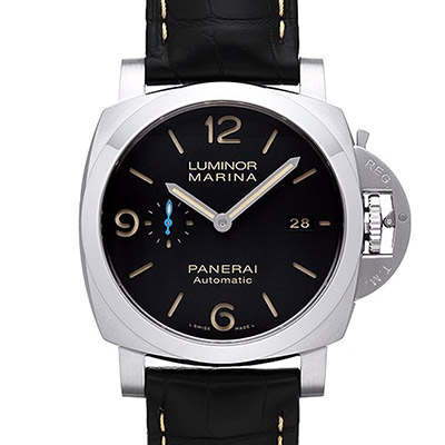 PANERAI 沛納海 Luminor PAM01312 三日鍊皮帶款-44mm